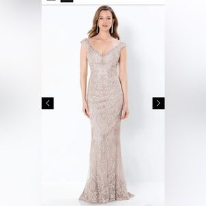 MOTHER OF THE BRIDE GOWN. GREAT CONDITION. WORN ONCE.